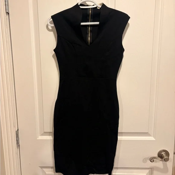 Rolla Coster Black Midi Dress - Picture 1 of 6